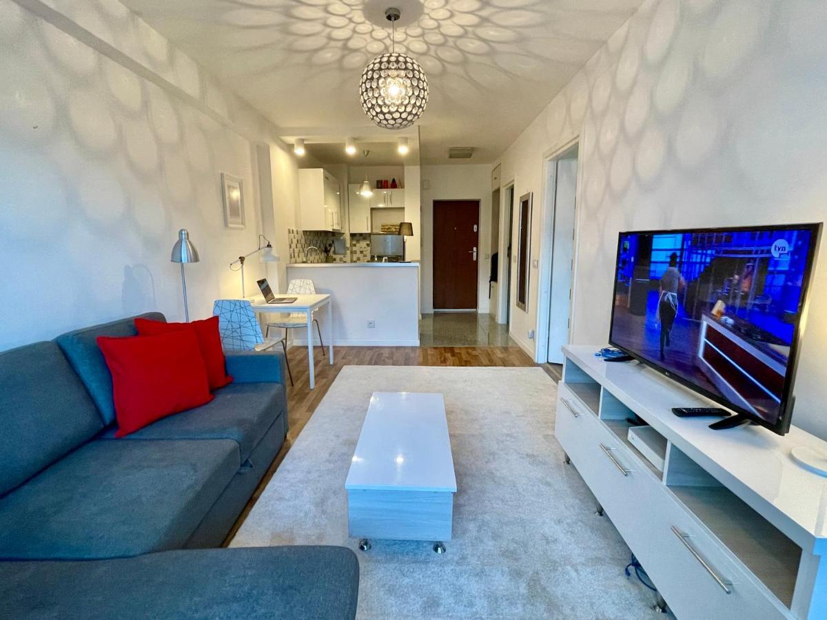 Ferienwohnung Decor 2 Metro Fast Wifi 55'Tv Netflix Hbo Cozy Warschau Exterior foto